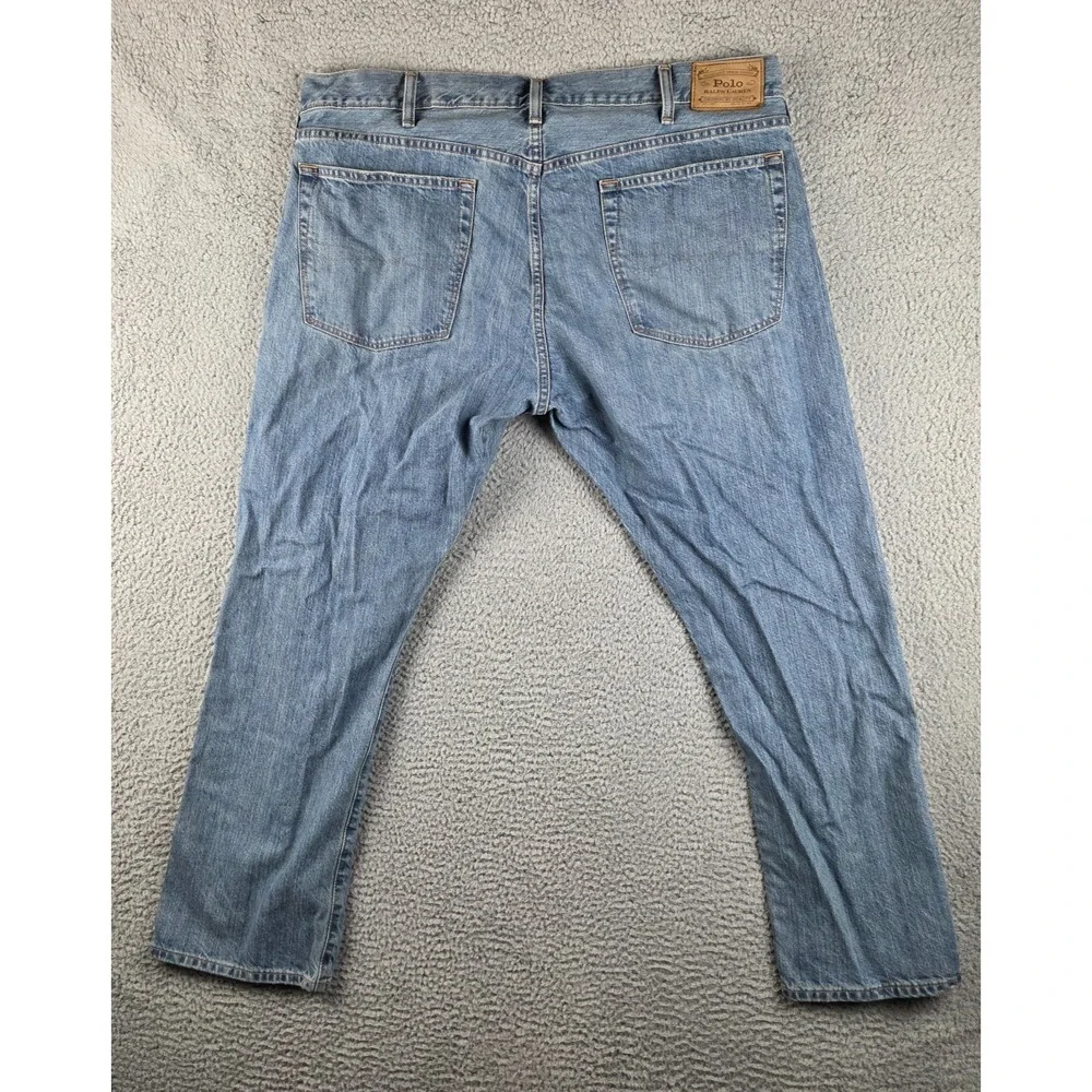 Polo by Ralph Lauren Hampton Jeans Denim Mens 40x30‎ Blue Relaxed Straight